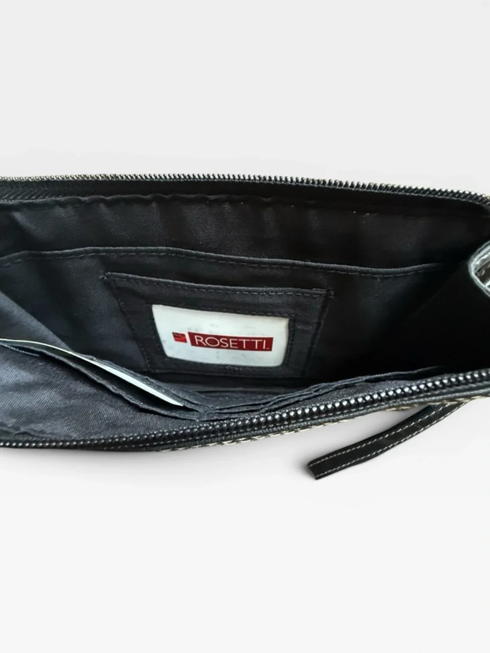 Rosetti Black Wristlet Clutch - NWT